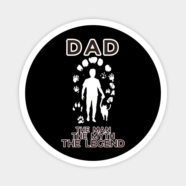 fathers day, Dad: the man, the myth, the legend/ Gear Up Dad/ Father's Day gift Magnet by benzshope